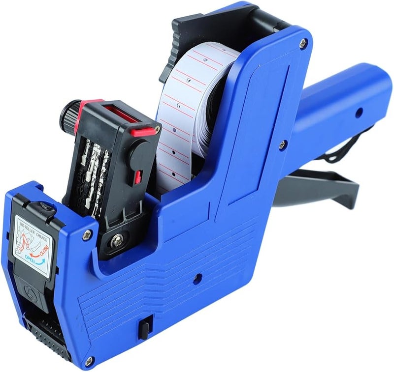 Pwshymi آلة صنع ملصقات الأسعار القابلة لإعادة الاستخدام 8 أرقام بلاستيكية لمحلات البقالة - Image 5